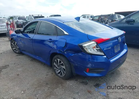 2018 Honda Civic Ex from USA, damaged, VIN 2HGFC2F77JH508367